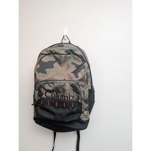 Columbia Unisex Zigzag 30L Backpack Cypress Camouflage Green School Hiking